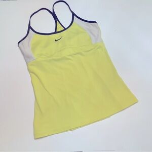 NIKE DRY FIT SPORT TOP SIZE M COLOR YELLOW